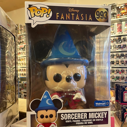 Disney Fantasia Sorcerer Mickey 993 exclusive 10 inch Figure Funko Pop! Vinyl