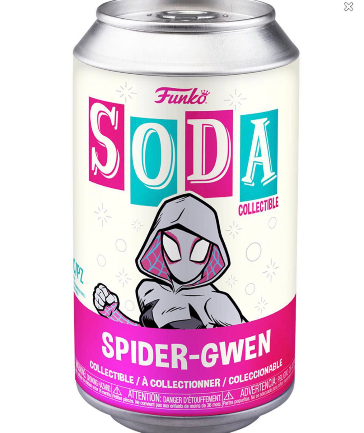 Marvel spiderverse Spider-Gwen Vinyl Soda sealed Mystery Funko figure limit 6