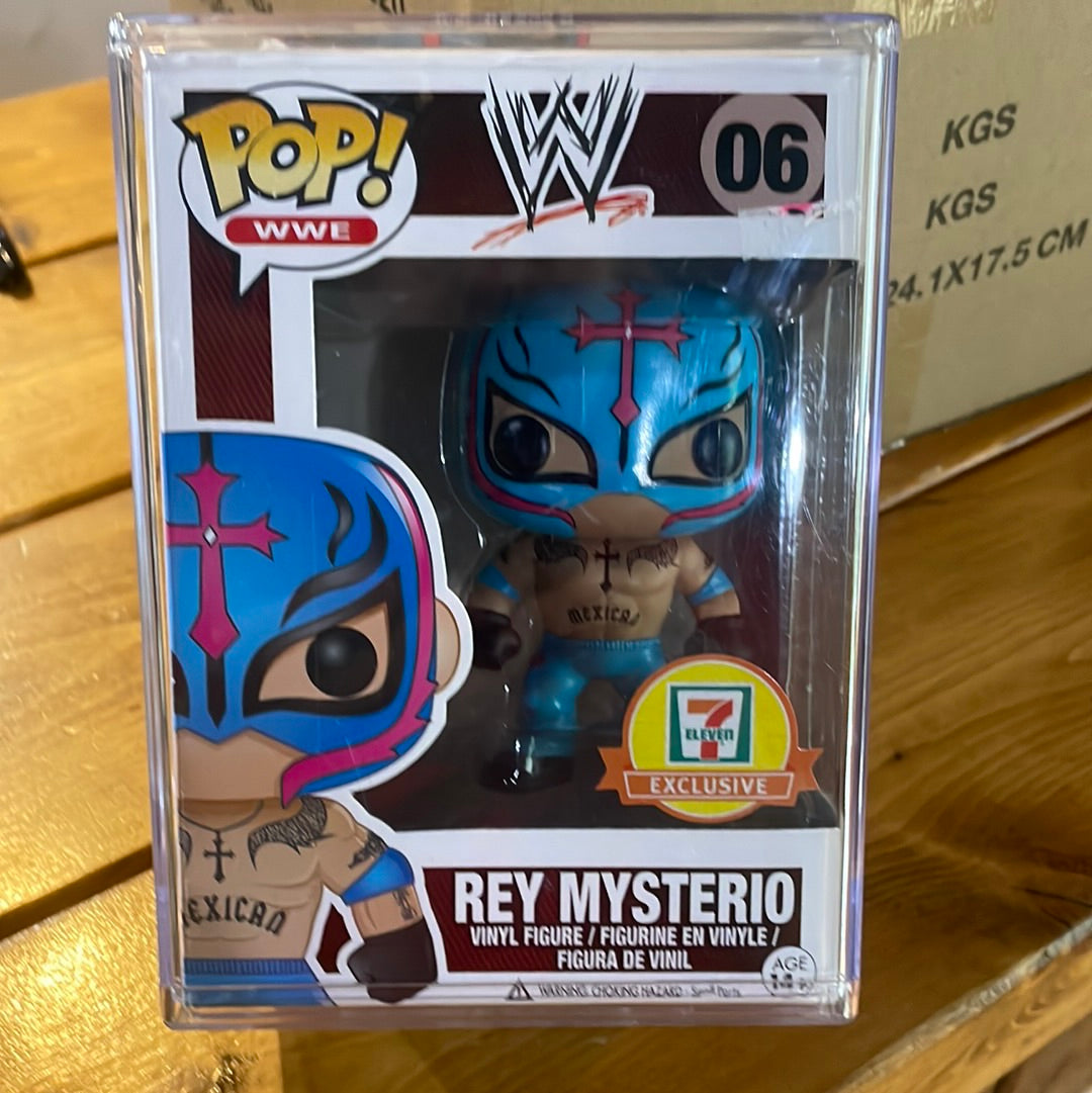 WWE Rey Mysterio 7-11 exclusive Funko Pop! Vinyl figure sports