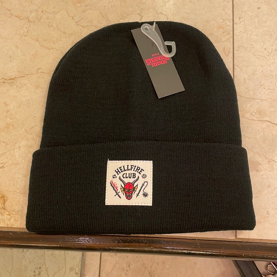 Bioworld Stranger Things Hellfire club skull cap beanie