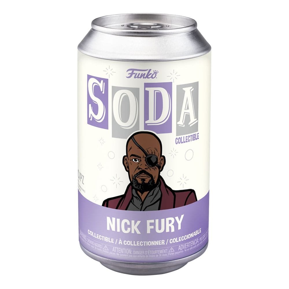 The Marvels Nick Fury Funko Mystery Soda Figure (LIMIT TWO)
