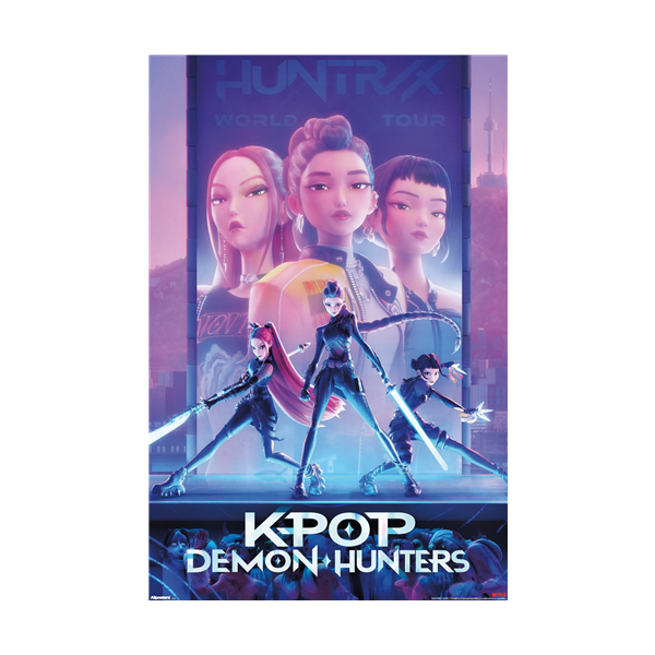 PREORDER TRENDS ARTWORK KPOP DEMON HUNTERS POSTERS ART