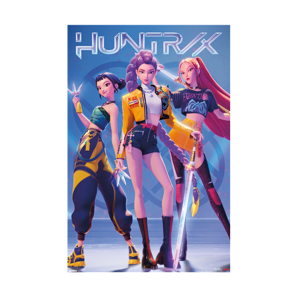 PREORDER TRENDS ARTWORK KPOP DEMON HUNTERS POSTERS ART