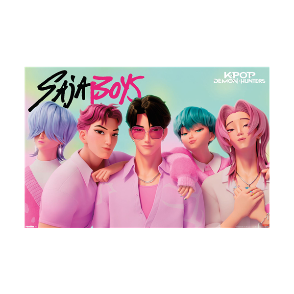 PREORDER TRENDS ARTWORK KPOP DEMON HUNTERS POSTERS ART