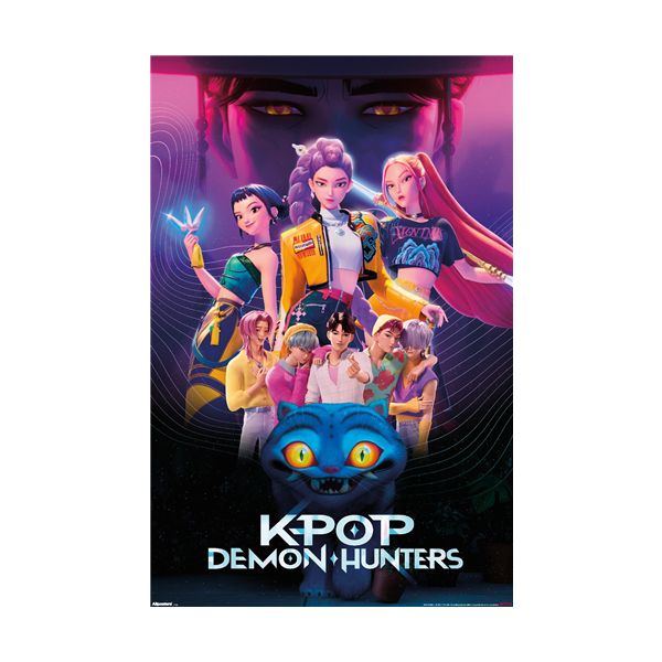 PREORDER TRENDS ARTWORK KPOP DEMON HUNTERS POSTERS ART