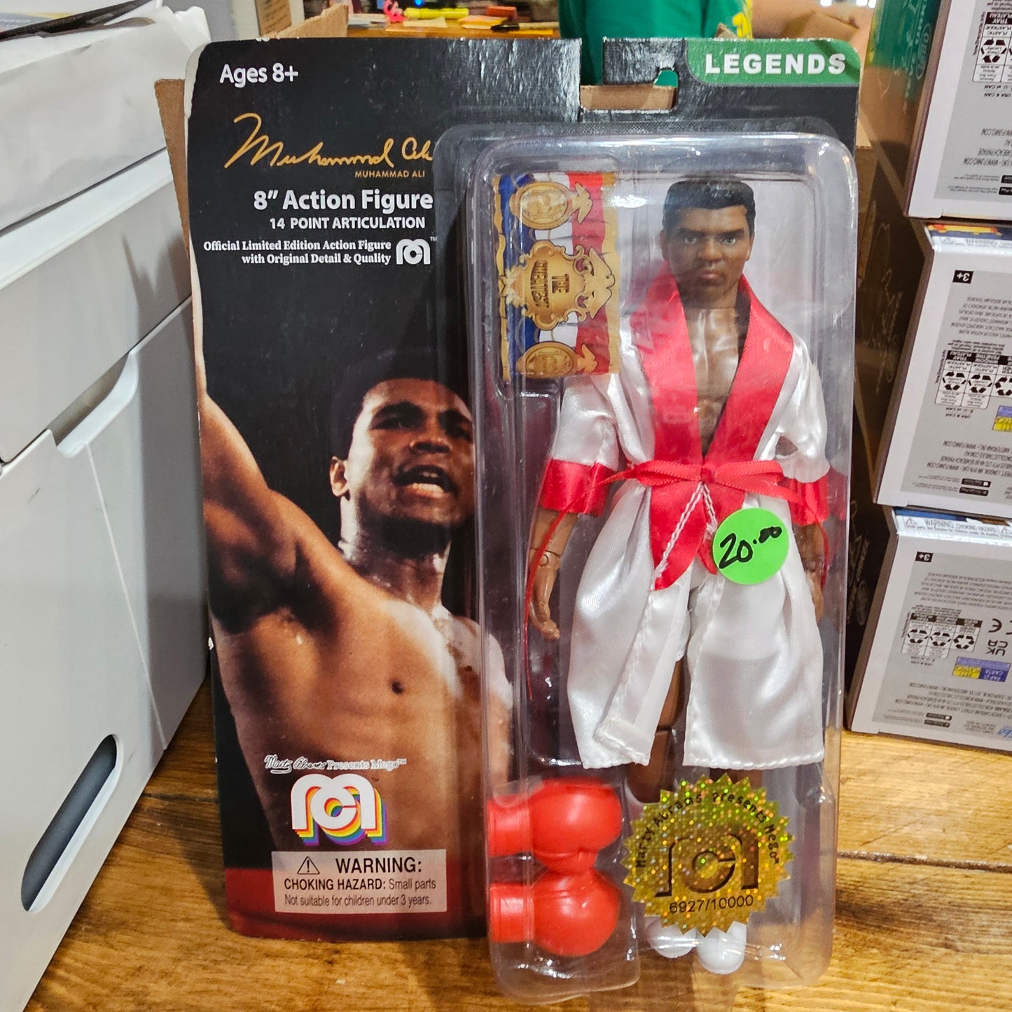 Muhammad Ali Action Figure by Mego