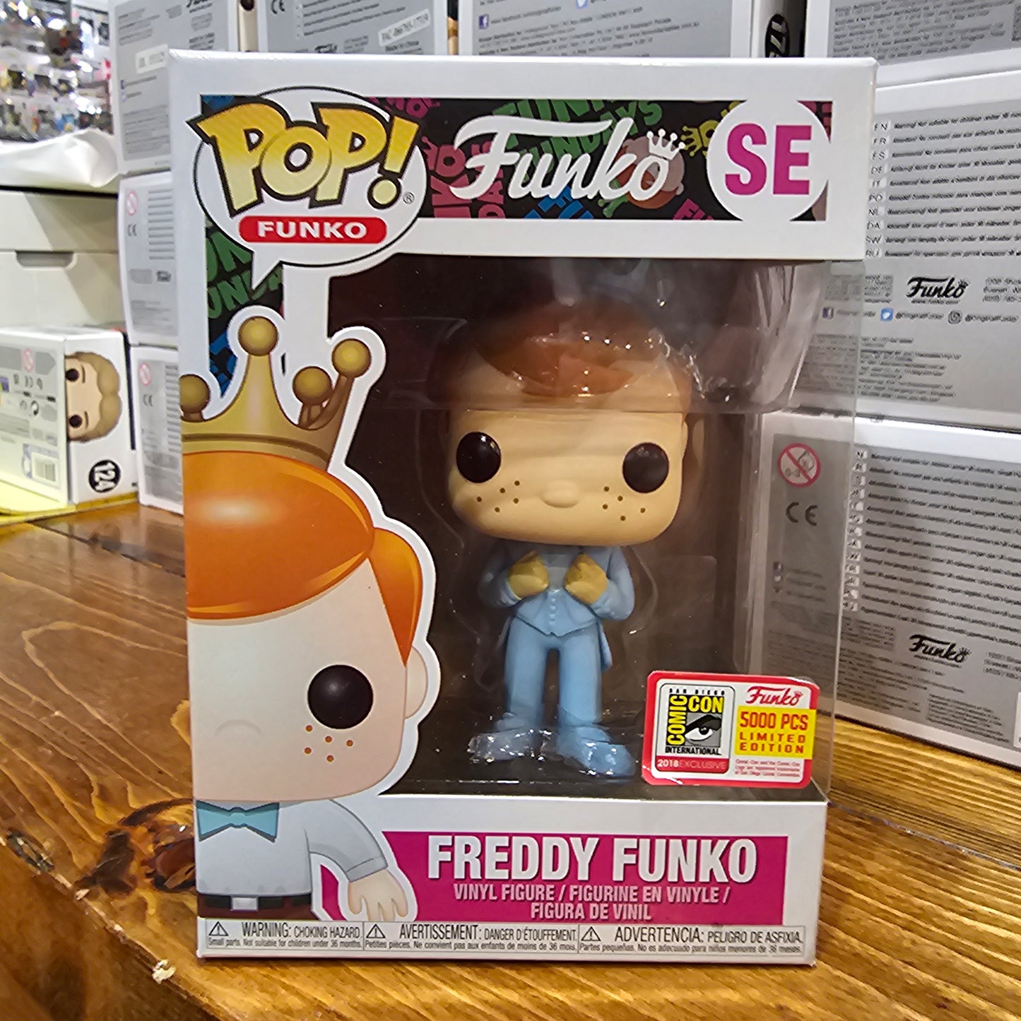 Icons - Freddy Funko as Harry Dunne (Blue Suit) - Exclusive Funko Pop Vinyl Figure