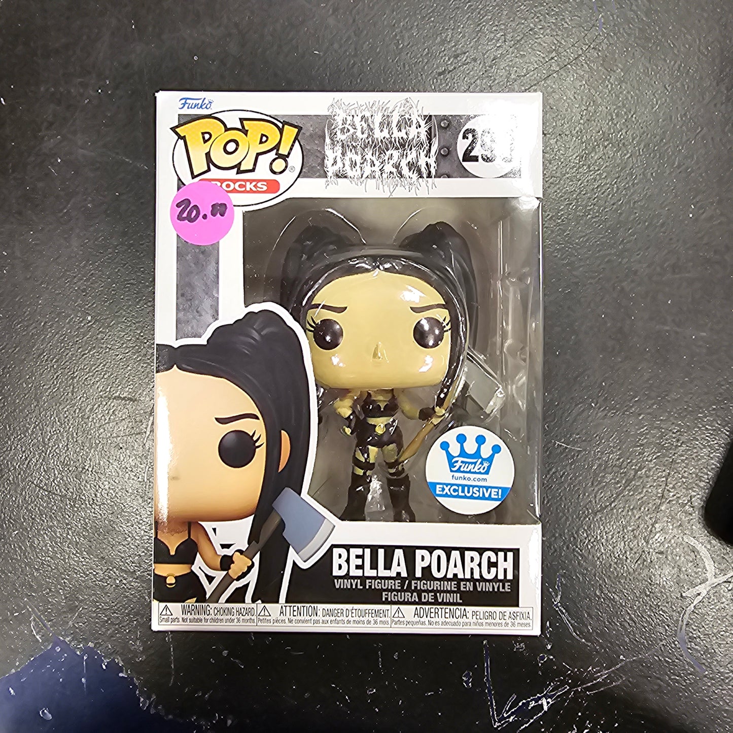 Bella Poarch #290 - Exclusive Funko Pop Vinyl Figure (Rocks)