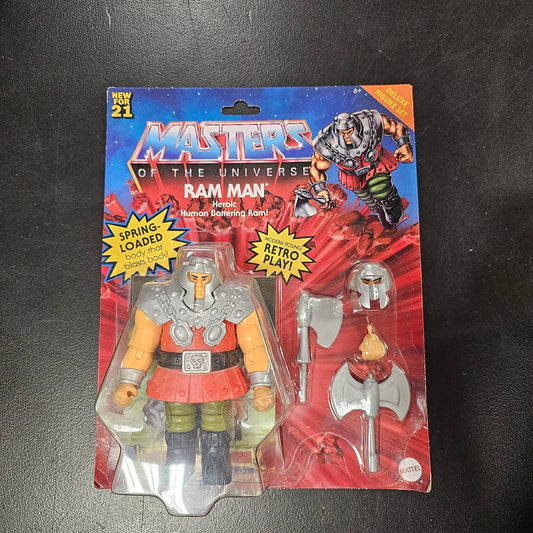MOTU Masters of the Universe - Ram Man - Mattel retro Action Figure