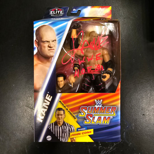 WWE Kane - SIGNED Elite Collection Action Figure