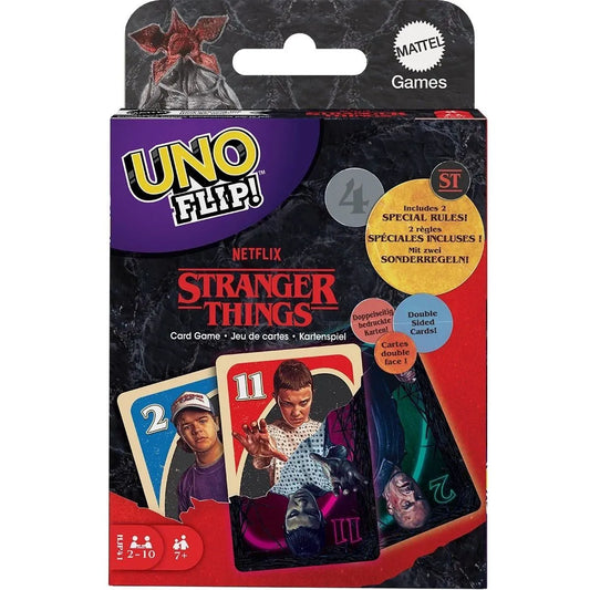 TV Stranger Things Uno Flip Card game