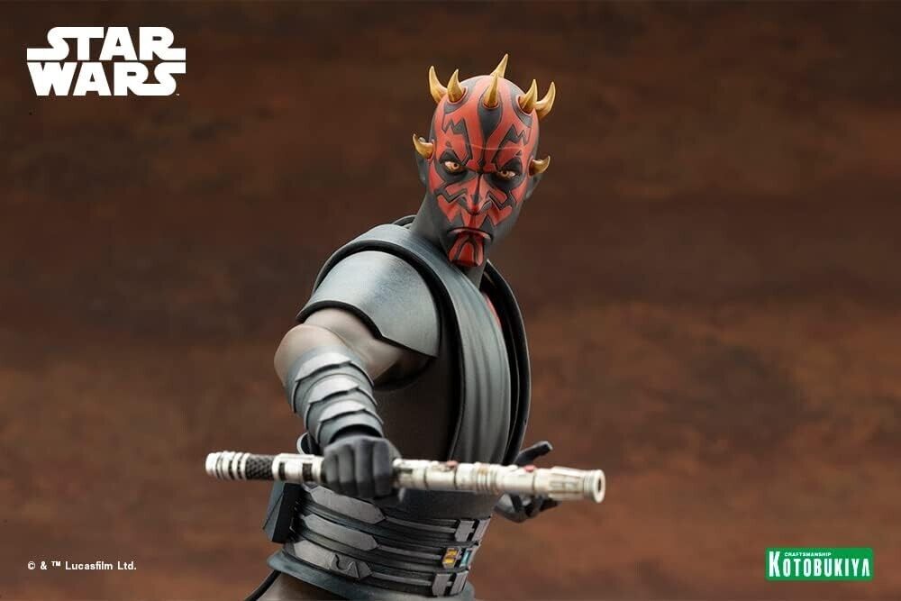 Star Wars Clone Wars Darth Maul Kotobukiya Artfx statue