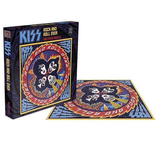 KISS Rock and Roll  Album cover 500 piece puzzle new