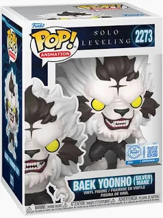 Solo leveling Baek Yoonho (Silver Mane) 2273 Funko Pop! Vinyl Figure anime