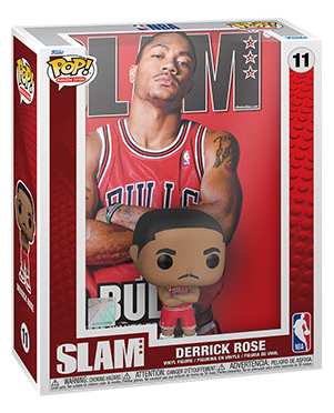 NBA COVER: Slam - Derrick Rose Funko Pop! Vinyl Figure (Sports)