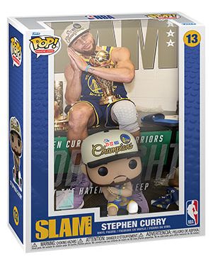 NBA COVER: Slam - Steph Curry Funko Pop! Vinyl Figure (Sports)