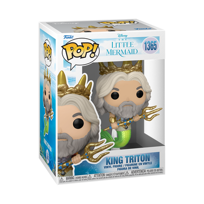 Disney Little Mermaid - King Triton 1365 - Funko Pop! Vinyl Figure