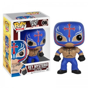 WWE Rey Mysterio blue retired Funko Pop! Vinyl figure sports