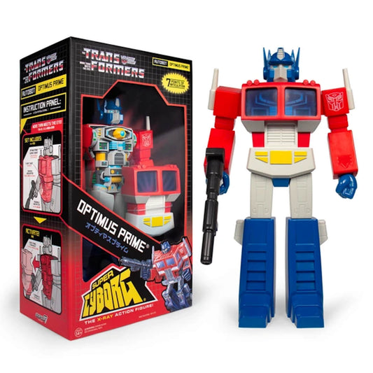 Super 7 Transformers Super Cyborg - Optimus Prime MOC ACTION FIGURE