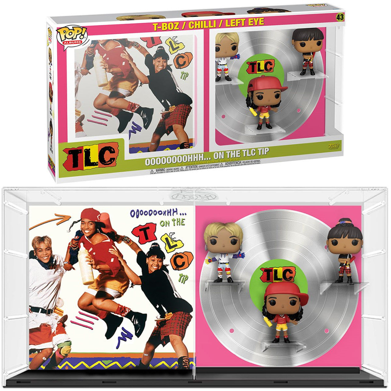 TLC - Oooh on the TLC Tip #43 - Funko Pop! Deluxe Album Cover | Tall Man Toys & Comics