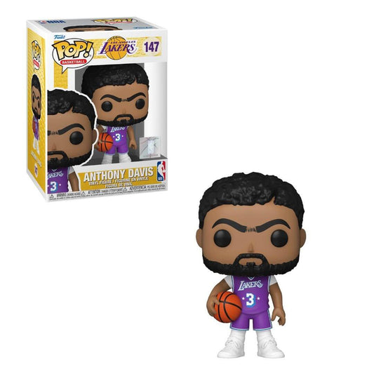 NBA: Lakers - Anthony Davis (Purple City Edition Jersey) #147 - Funko Pop! Vinyl Figure (Sports)