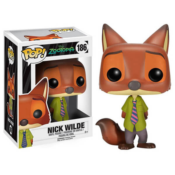 Disney Zootopia Nick Wilde 186 Funko Pop! Vinyl