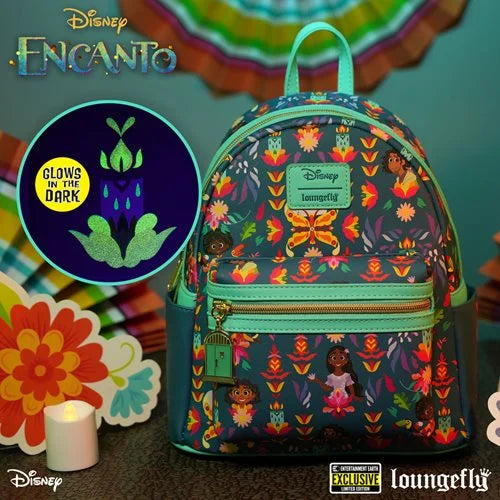 Disney Encanto  Familia Madrigal GITD - Exclusive Mini Backpack by Loungefly