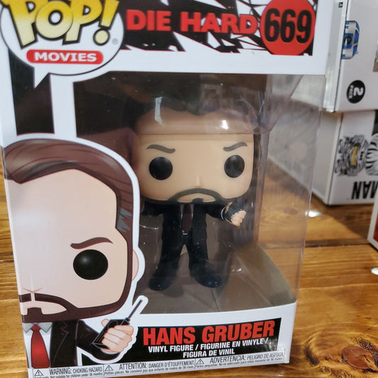 Die Hard Hans Gruber 669 Funko Pop! Vinyl figure