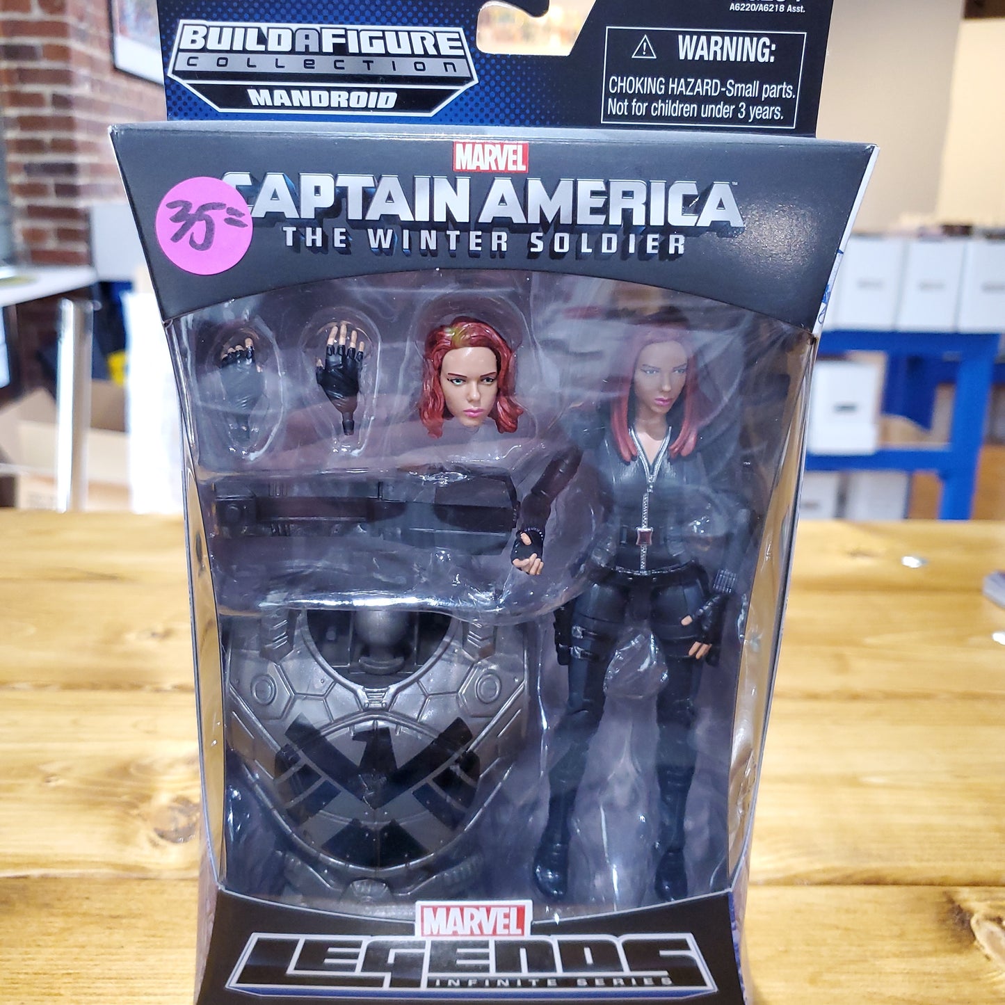Marvel Legends Black Widow BAF Mandroid Hasbro