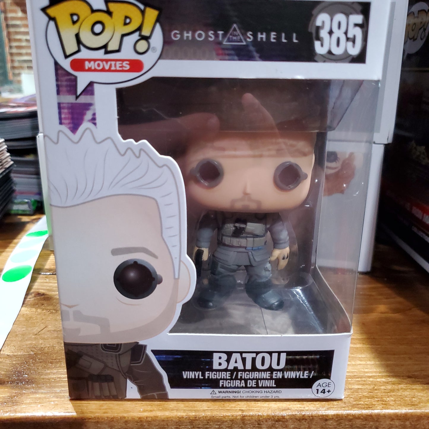 Movies Ghost in the Shell Batou Funko Pop! Vinyl Figure