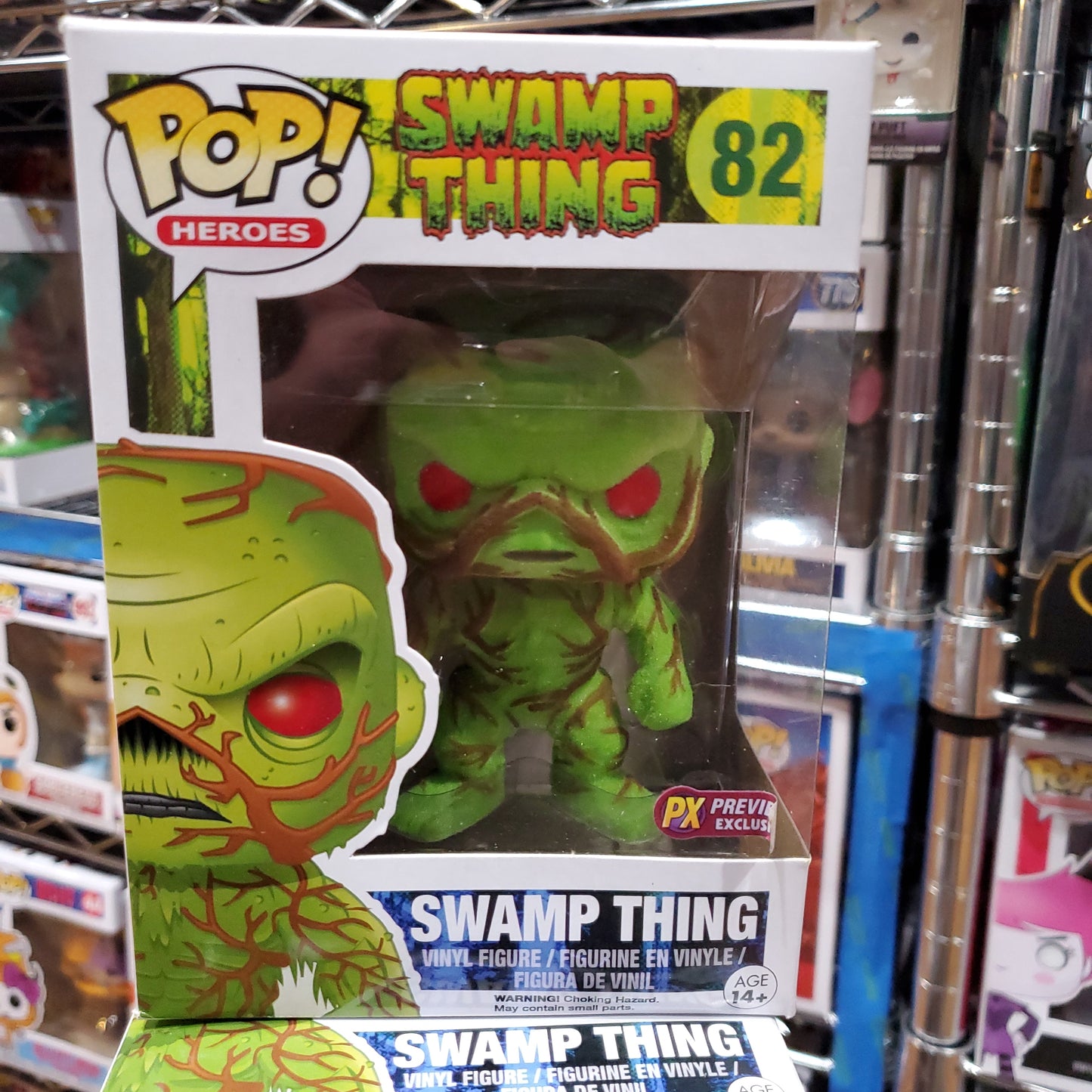 Swamp Thing #82 (Flocked) - Exclusive Funko Pop! Vinyl Figure