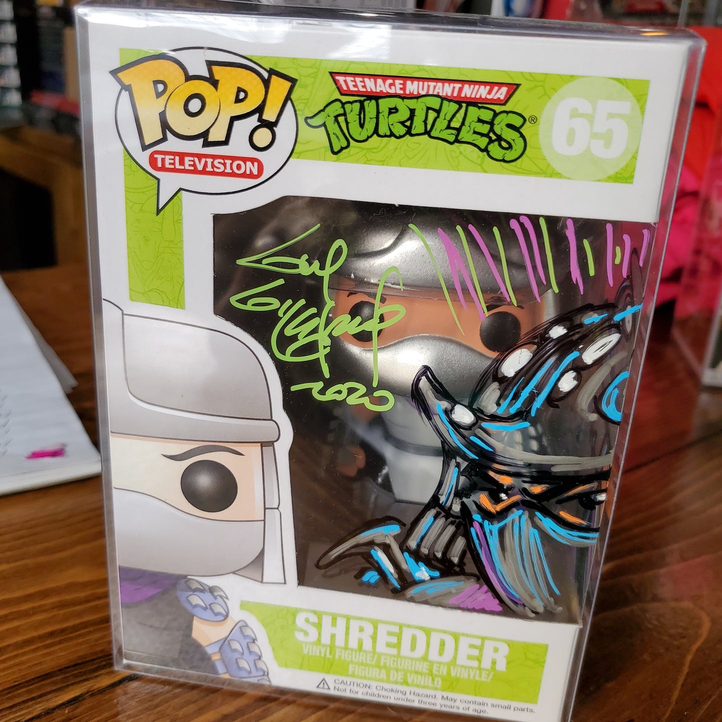 Guy Gilchrist Shredder art Funko Pop! Vinyl STORE