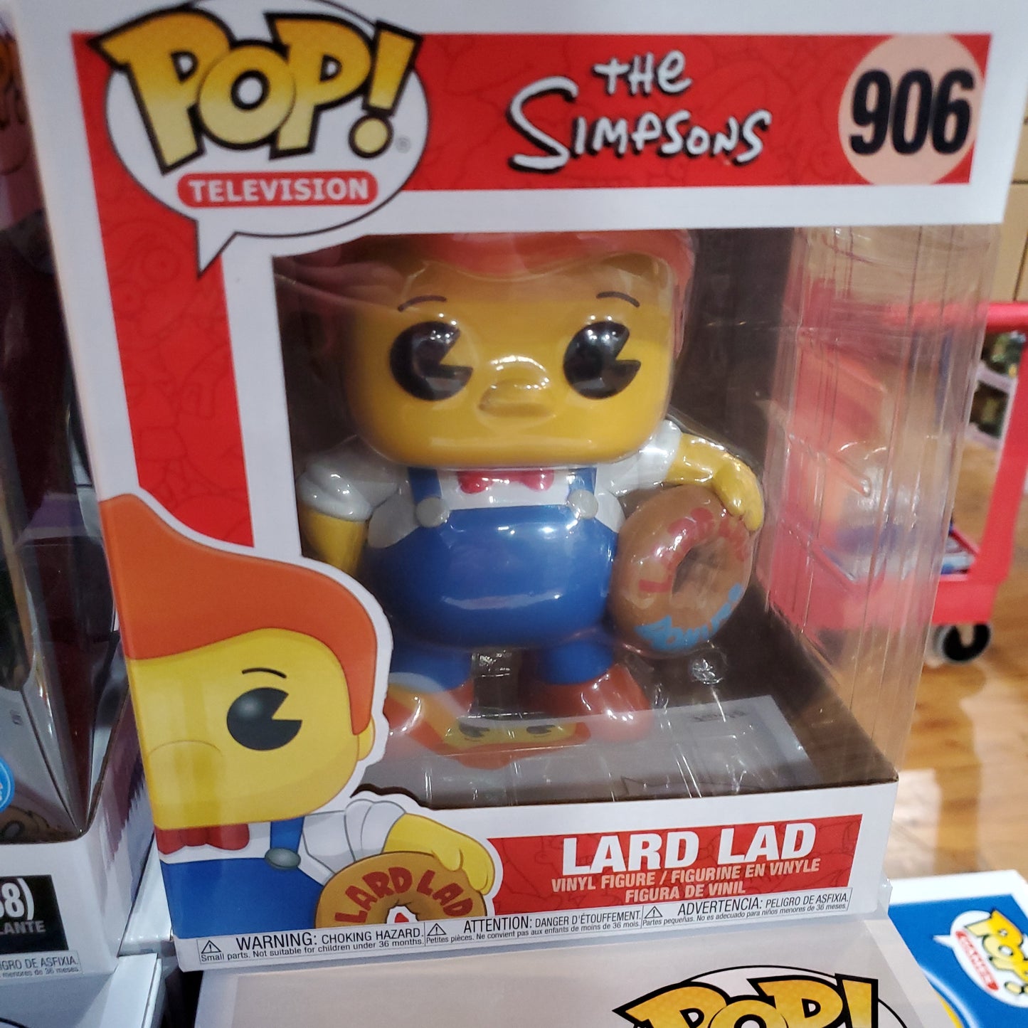 Simpsons Lard Lad 6" Funko Pop! Vinyl figure cartoon