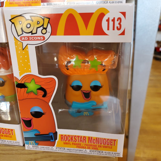 Ad Icons McDonalds Rockstar Nugget Funko Pop! Vinyl figure