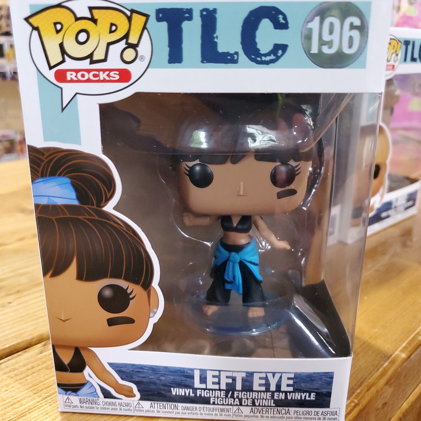 TLC Left Eye Pop! Vinyl figure Rocks
