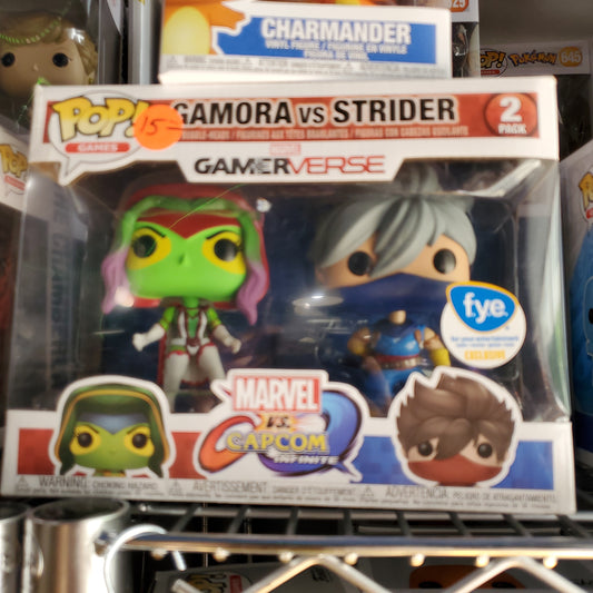 Gameverse 2pack FYE exclusive Gamora vs Strider Funko Pop! Vinyl figure (video games)