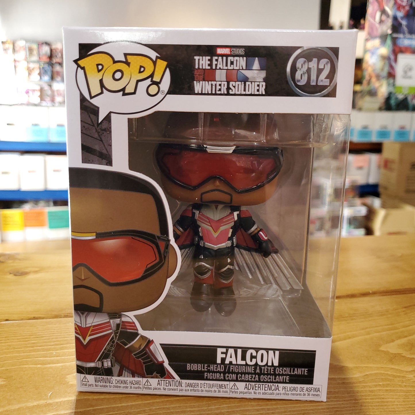 Falcon winter soldier Sam 812 Funko Pop! Vinyl Figure marvel