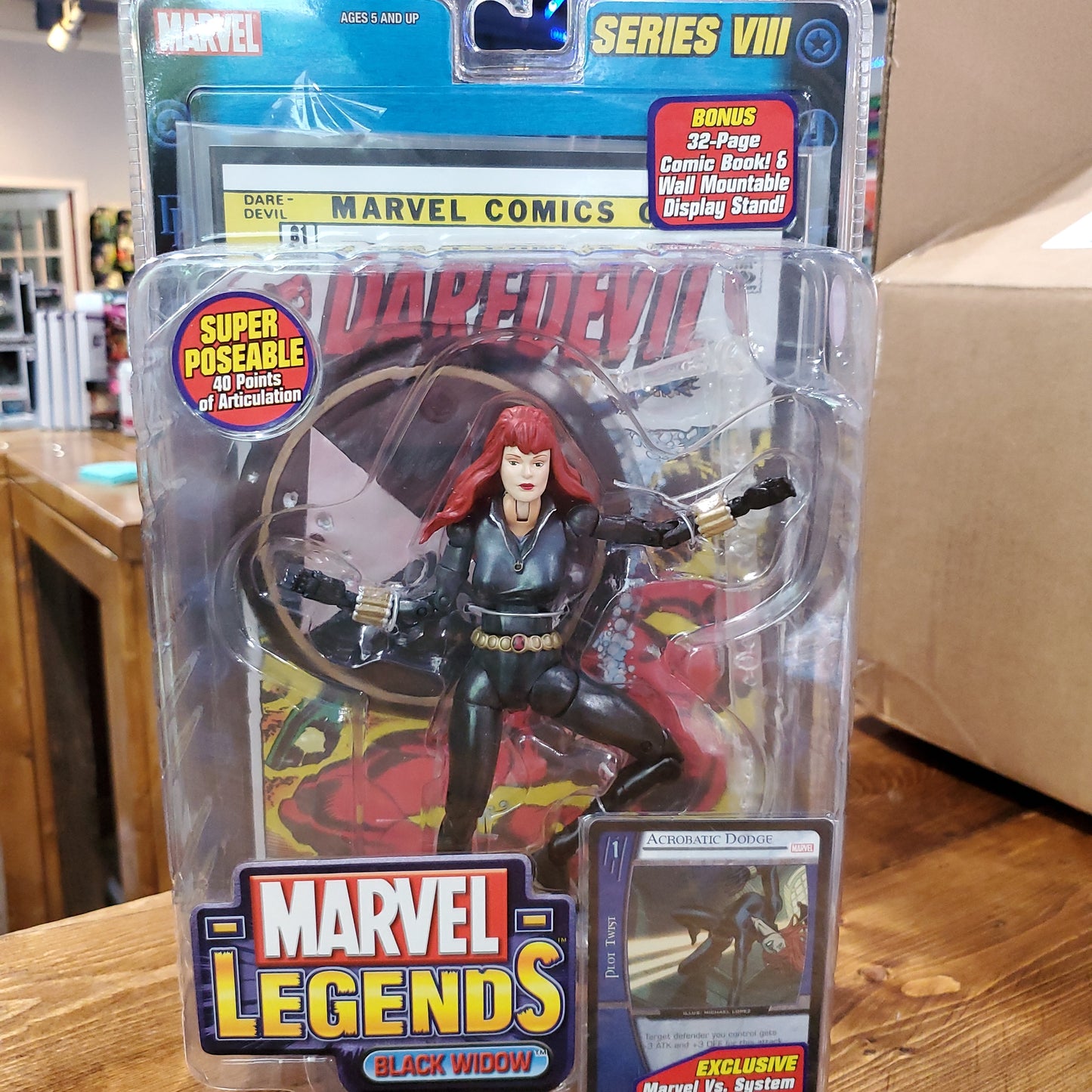 Marvel Legends Black Widow Toy Biz