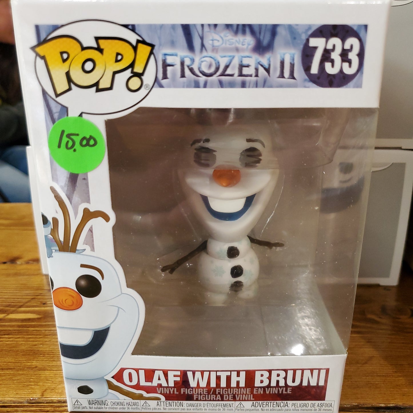 Frozen 2 Olaf with Bruni Funko Pop! Vinyl figure new Disney