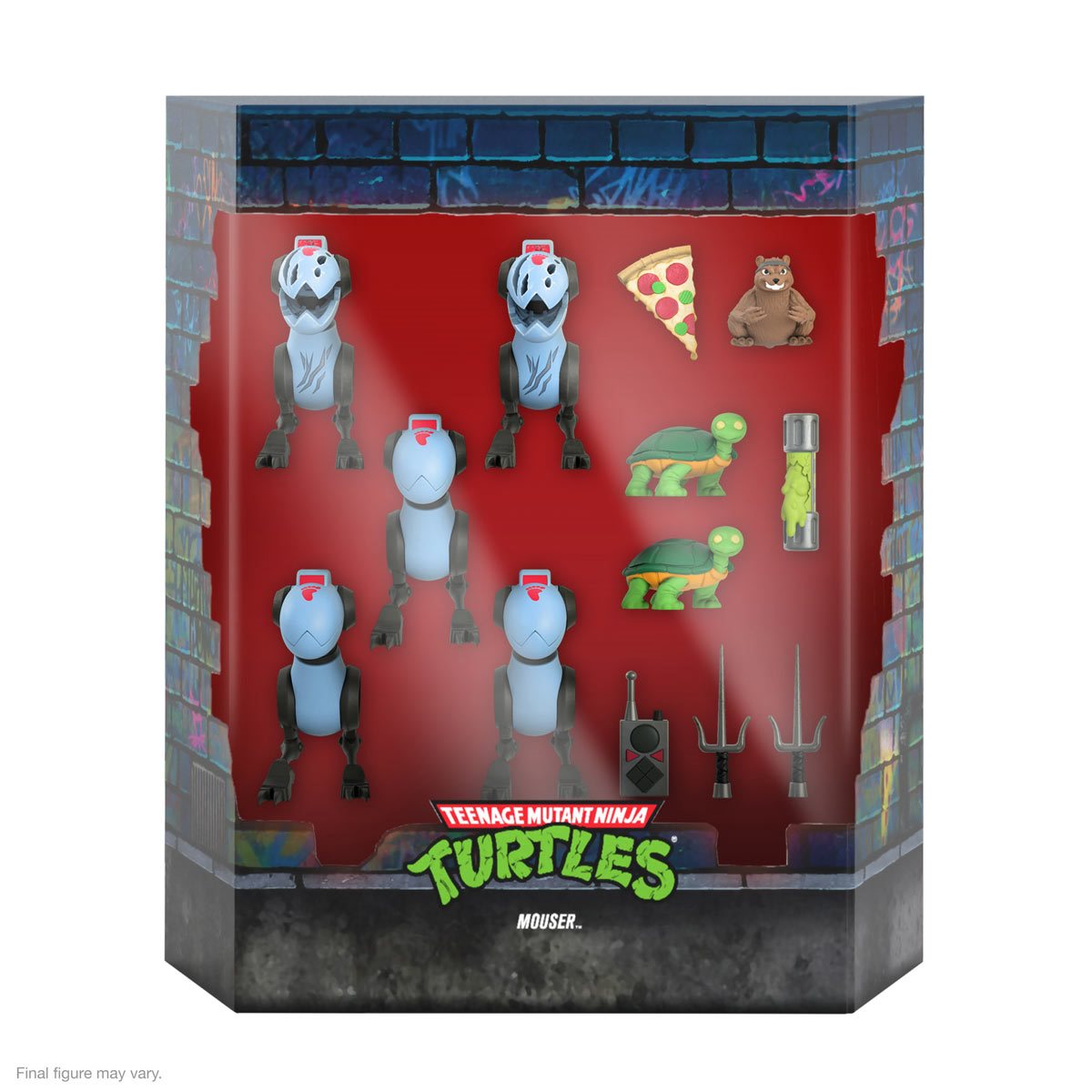 Mouser (5 pack) - Teenage Mutant Ninja Turtles Super 7 Ultimates Action Figure