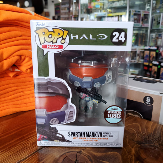 Halo - Spartan Mark VII w/battle rifle #24 - Funko Pop! Figure (video games)