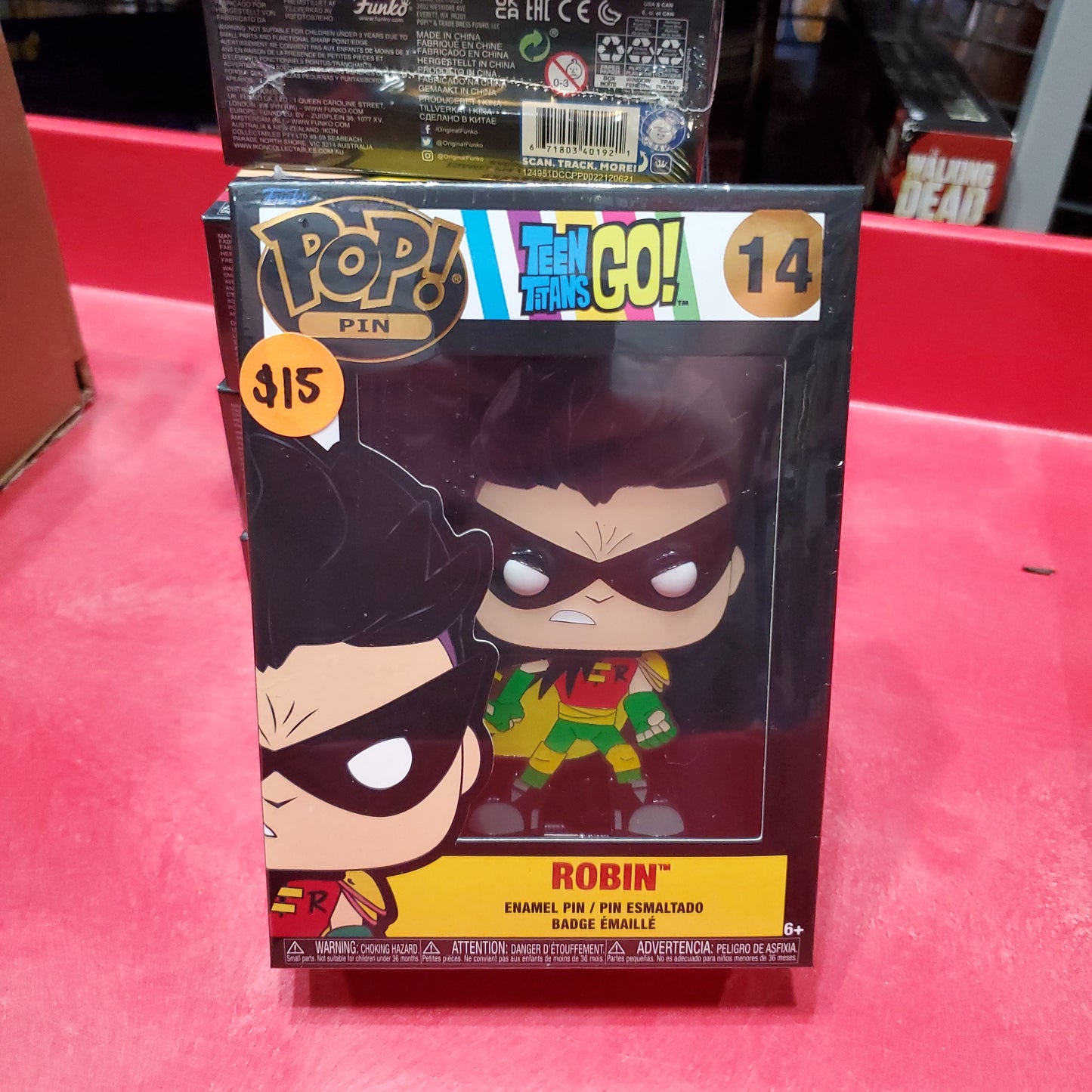 DC COMIC Teen Titans Go! Funko Pop! Pins