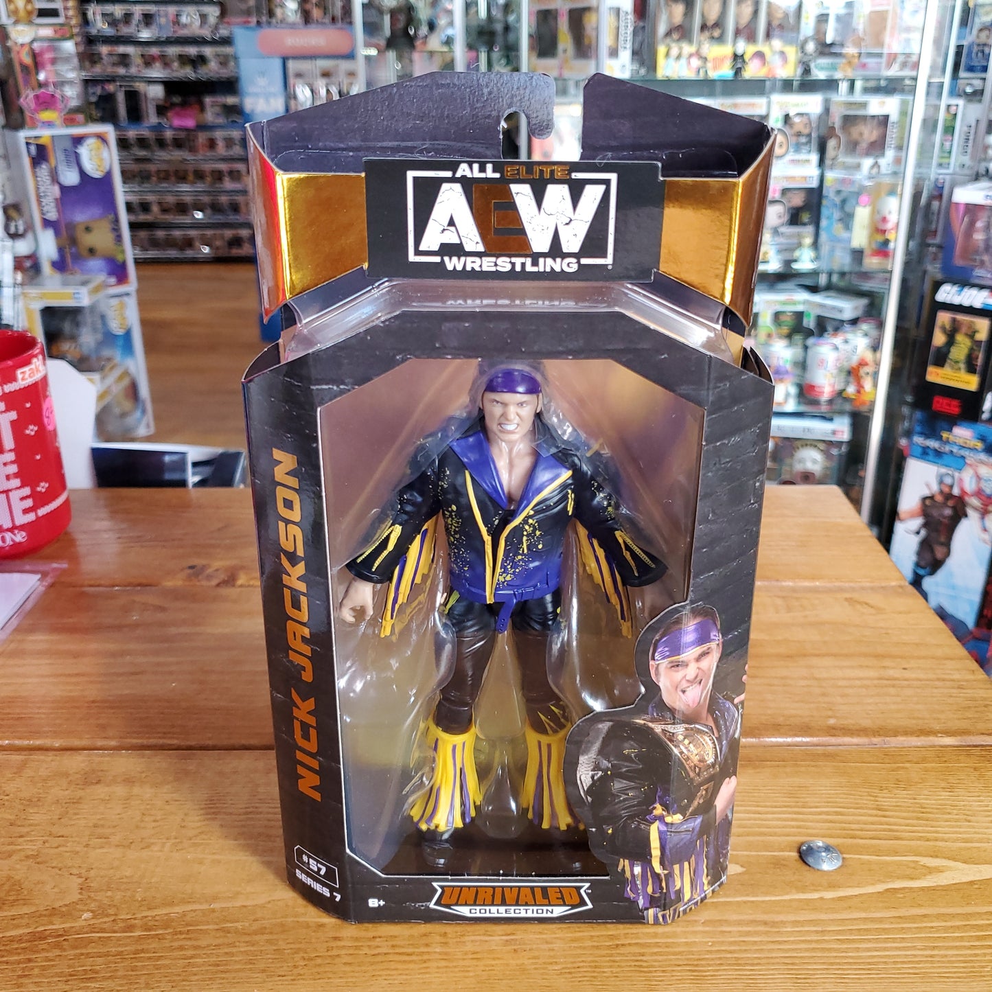 AEW Unrivaled Collection - Nick Jackson #57 - Action Figure (Series 7)