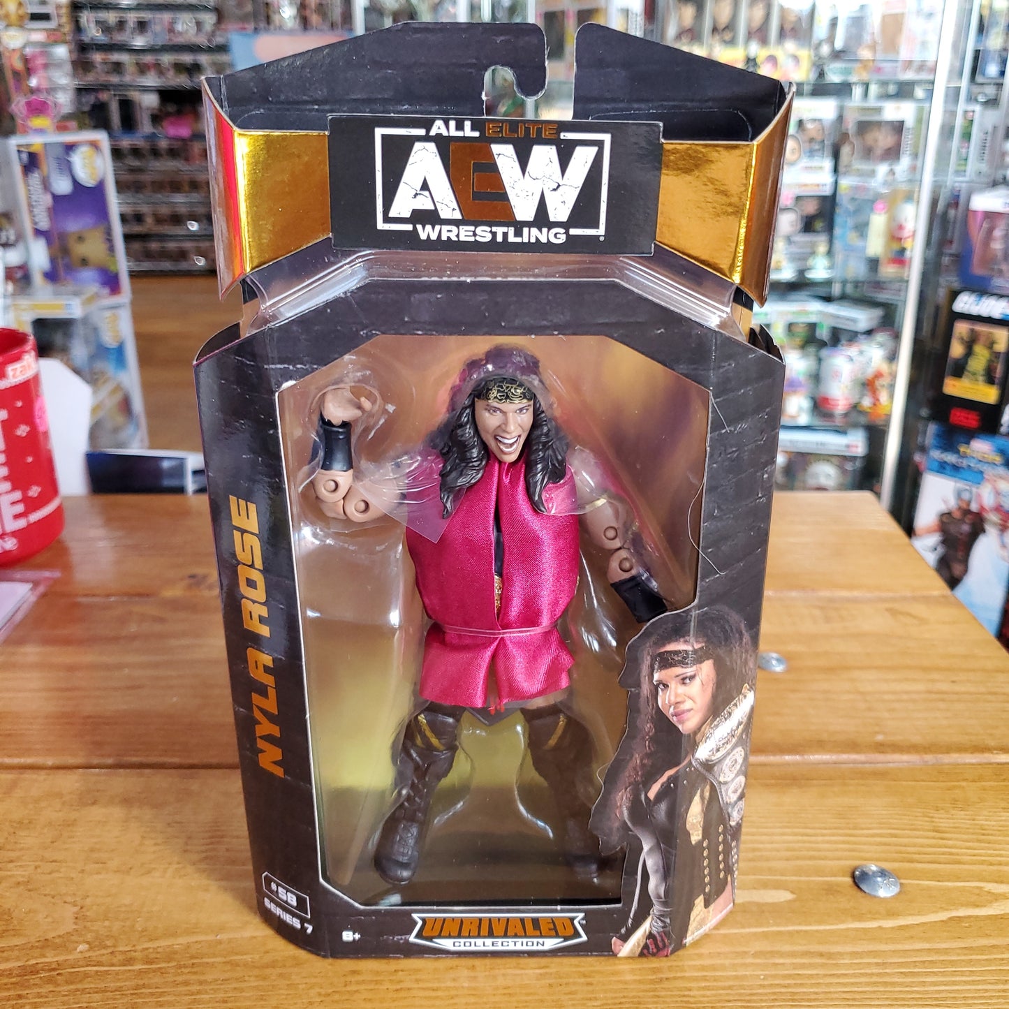AEW Unrivaled Collection - Nyla Rose #58 - Action Figure (Series 7)