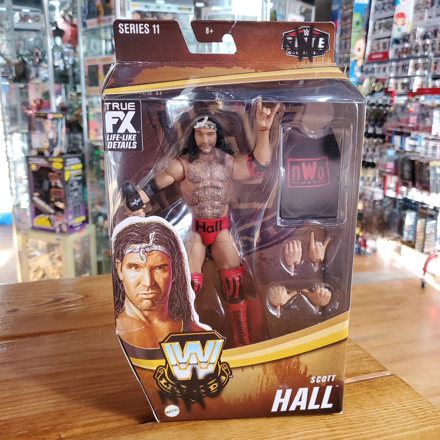 WWE NWO Wolfpac - Scott Hall - MATTEL action figure