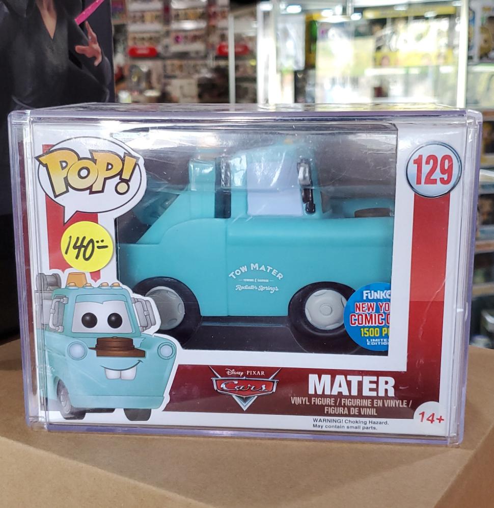 Disney Cars - Mater #129 NYCCC Exclusive - Funko Pop Figure