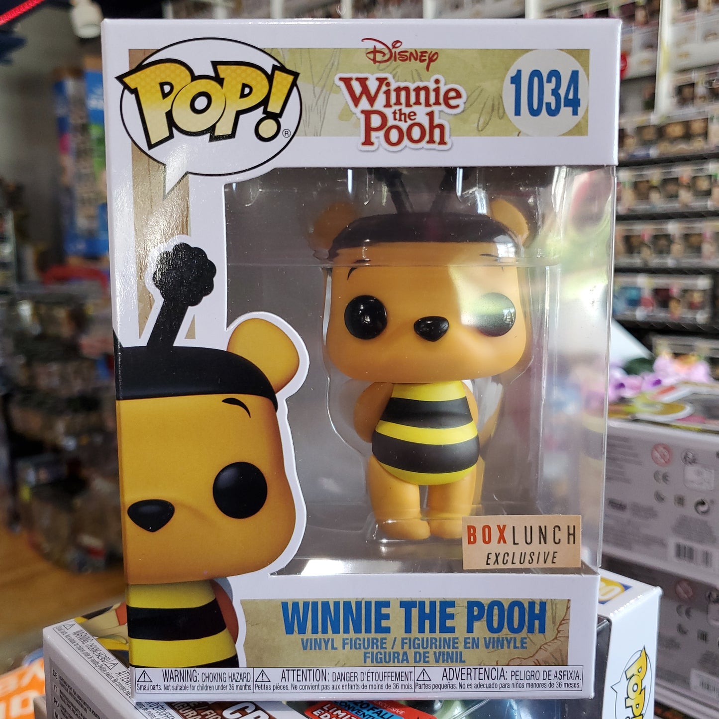 Disney - Winnie the Pooh as Bee #1034 - Funko Pop! Vinyl Figure