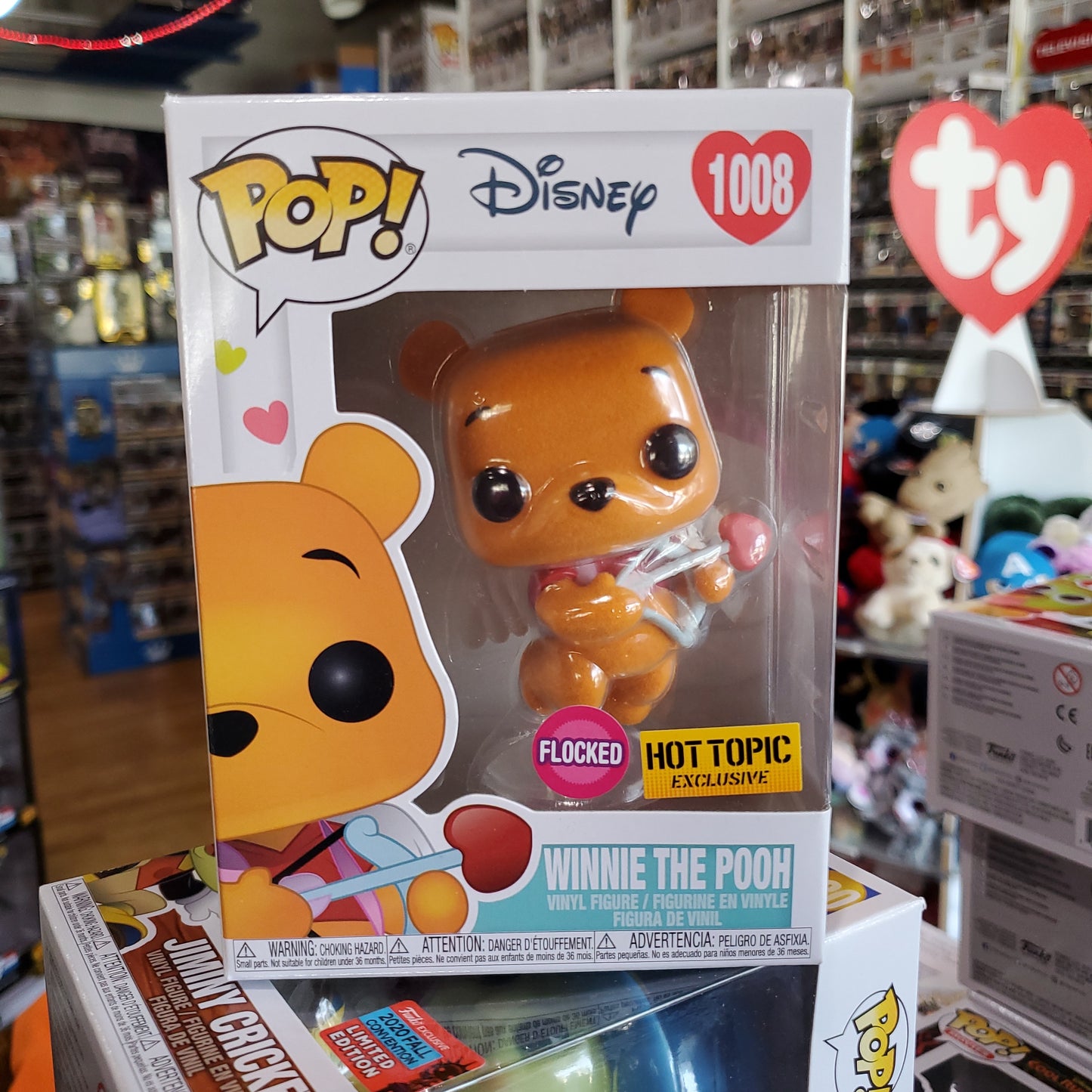 Disney - Winnie the Pooh Valentine #1008 - Funko Pop! Vinyl Figure