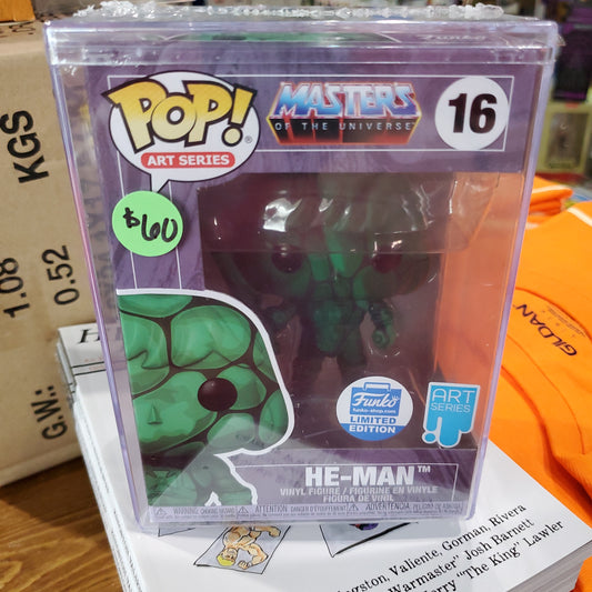 He-Man #16 (Artist Series) w/case - Funko Pop! Vinyl Figure (cartoon)