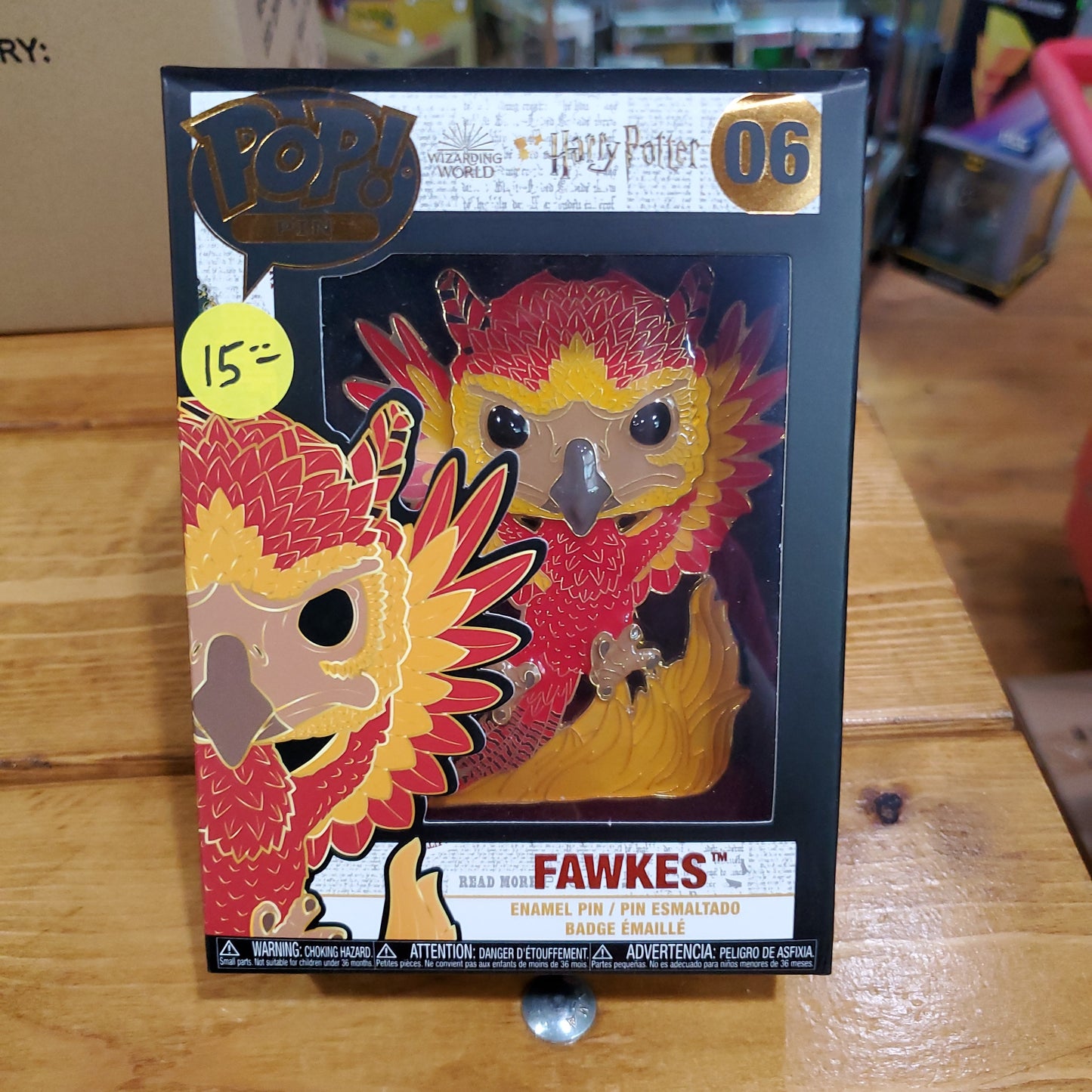 Harry Potter - Fawkes #06 - Funko Pop! Pin